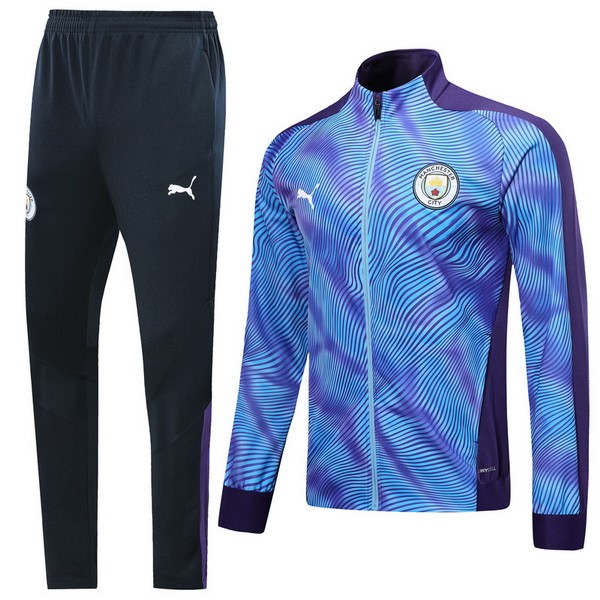 Chandal Manchester City 2019 2020 Purpura Azul